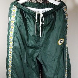 NFL Green Bay Packers Vtg Athletic Pants Lined